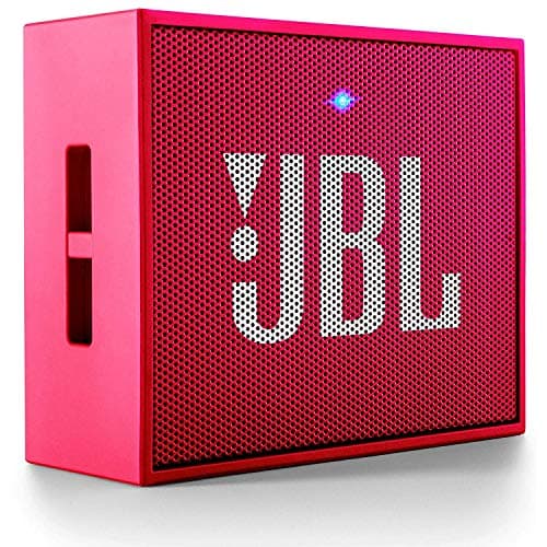 (Renewed) JBL GO Portable Wireless Bluetooth Speaker with Mic (Pink)