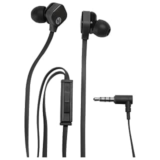 HP in-Ear H2310 Universal Headset with Mic and Volume Control (Black)