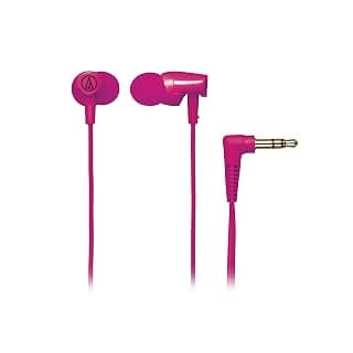 Audio-Technica ATH-CLR100PK in-Ear Headphones (Pink)