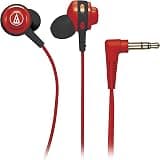 Audio-Technica Core Bass ATH-COR150RD in-Ear Headphones (Red)