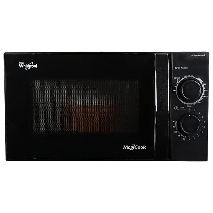 Whirlpool 20 L Grill Microwave Oven (Magicook Deluxe-M-B 14842, Black) Microwave Ovens