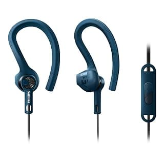 Philips ActionFit Sports Headphones with mic SHQ1405BL (Blue)