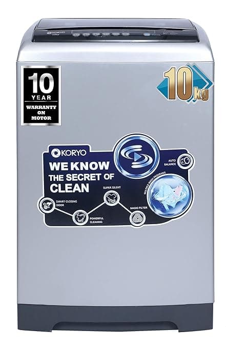 Koryo 10Kg Top Loading Washing Machine (KWM1000TL) Washing Machines & Dryers