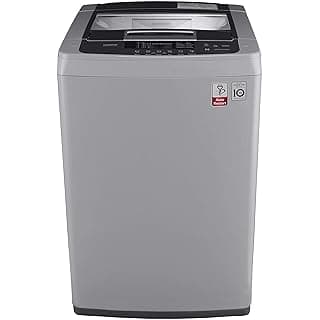 LG 7.0 Kg Inverter Fully-Automatic Top Loading Washing Machine (T8069NEDLH, Middle free Silver)