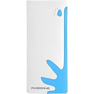 AMBRANE 10000MAH Power Bank P-1122 Blue & White