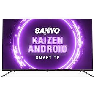 Sanyo 165 cm (65 inches) Kaizen Series 4K Ultra HD Smart Certified Android IPS LED TV XT-65A082U (Black) (2019 Model)