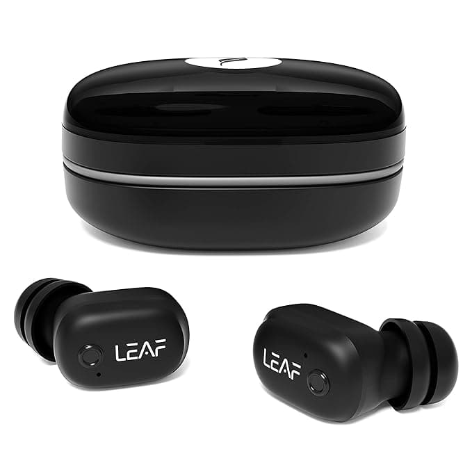 Leaf Buds True Wireless Earphones (Carbon Black) In-Ear Headphones