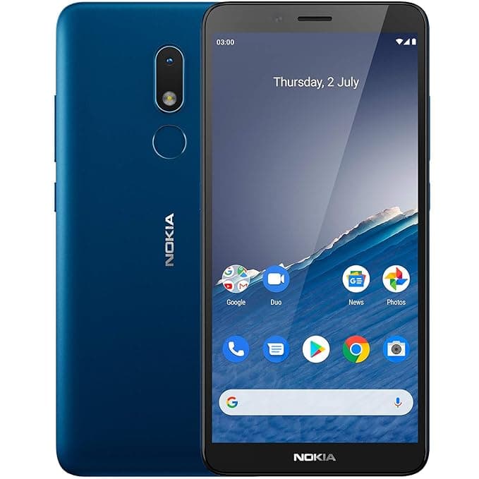 Nokia C3 (Nordic Blue, 3GB RAM, 32GB Storage)