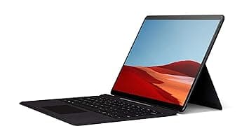Microsoft Surface Pro X – 13" Touch-Screen – ARM SQ1 Processor - 8GB Memory - 128GB Solid State Drive – WiFi + 4G LTE – M