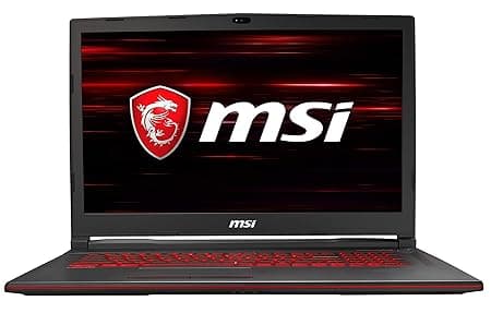 MSI GL73 8SE-039IN 2019 17.3 inch Gaming Laptop (8th Gen Core i7-8750H/16GB/256GB NVMe M.2 SSD/1TB/Windows 10 Home/6GB Graphics/2.9 Kg), Black