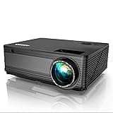 AGARO AG120 Android Projector, WiFi Projector 4K Supported, 3000 Lux 200" Display Movie Projector, Compatible with Phone, Computer, Laptop, USB, Outdo