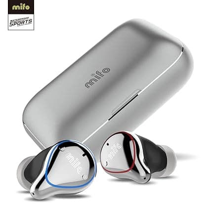 Mifo ® Wireless Earbuds, O5 Bluetooth 5 IPX7 Waterproof Bluetooth Earbuds with 100 Hours Playtime, Hi-Fi Sound Wireless Headphones, Built-in Mic Bluet