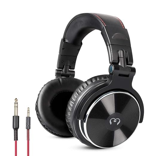 Muze Zeta Enhanced Bass Wired On-Ear Headphones with Mic