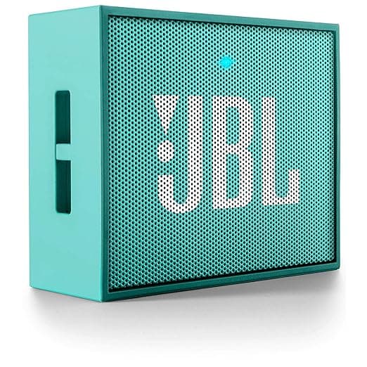 (Renewed) JBL GO Portable Wireless Bluetooth Speaker with Mic (Teal) Speakers