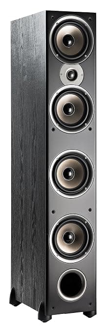 Polk Audio Monitor 70 Series II Floorstanding Speaker for Home Audio | Big Sound, | Incredible Value | 1 (1-inch) Tweeter and 4 (6.5-inch) Woofers | B
