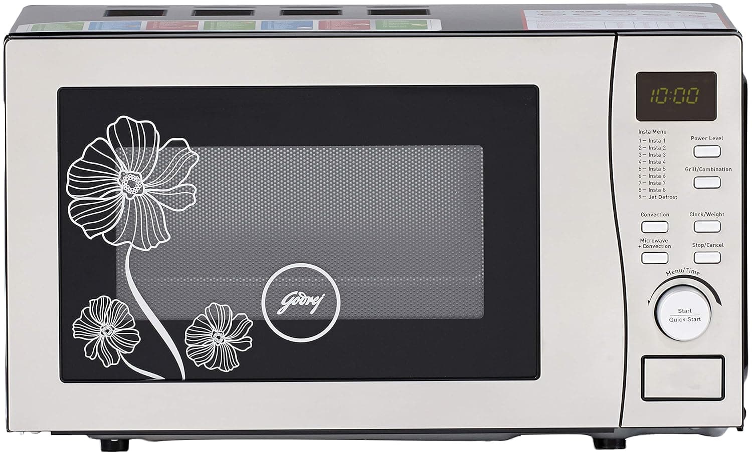 Godrej 20 L Convection Microwave Oven (GMX 20 CA5 MLZ, Silver) Microwave Ovens