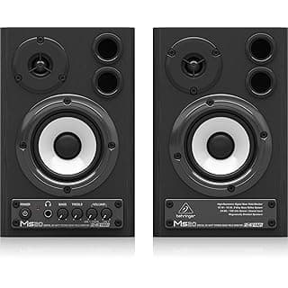Behringer MS20 24-Bit/192 kHz Digital 20-Watt Stereo Near Field Monitors
