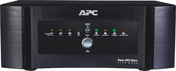 APC 850 VA 700-Watt Sine Wave Home UPS-Inverter (Black)