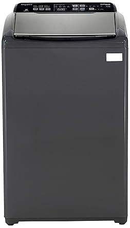 Whirlpool 6.2 kg Fully-Automatic Top Loading Washing Machine (STAINWASH ULTRA 6.2, Grey, In-built Heater) Washing Machines & Dryers
