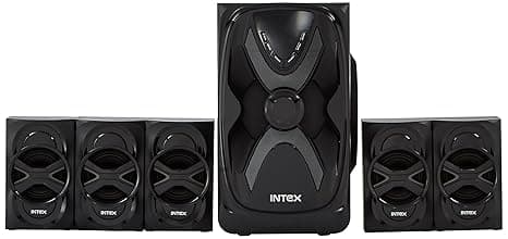Intex IT-6050-SUFB 5.1XH Channel Computer Multimedia Speakers (Black) PC Speakers