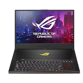 (Renewed) ASUS ROG Zephyrus S GX701GXR-HG113T 17.3" FHD 300Hz Gaming Laptop RTX 2080 Max-Q 8GB Graphics (Core i7-9750H 9th Gen/32GB RAM/1TB NVMe SSD/Windows 10/2.60 kg), Black