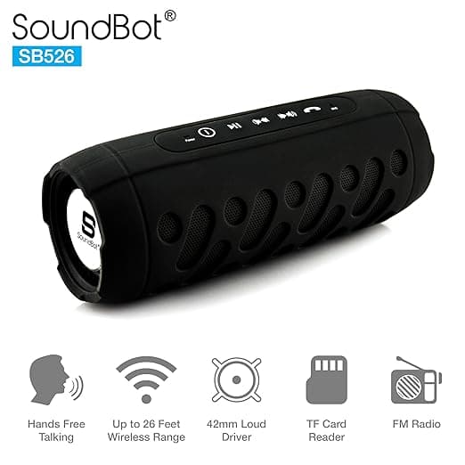 SoundBot SB526 Bluetooth 4.1 Speaker Bluetooth Speakers