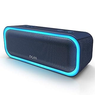 Doss SoundBox Pro V4.2 Portable Wireless Bluetooth Speaker with 20W Stereo Sound (Blue)