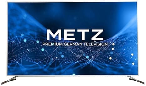 METZ 125 cm (50 inches) 4K Ultra HD Certified Android Smart LED TV M50G2 (Metallic Bezel) Smart Televisions
