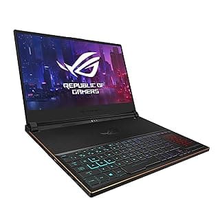 Asus ROG Zephyrus S Ultra Slim Gaming Laptop, 15.6â?¬ 144Hz IPS Type FHD, GeForce RTX 2070, Intel Core i7-9750H, 16GB DDR4, 512GB PCIe Nvme SSD, Aura Sync RGB, Windows 10, GX531GW-AB76