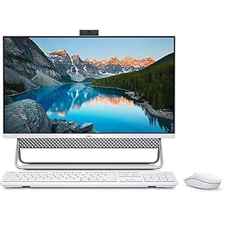Dell Inspiron 5400 23.8" FHD All in One Desktop (11th Gen i3-1115G4/8GB RAM/1TB HDD/Windows 10/ MS Office/Integrated Graphics) All in One Desktop, Silver