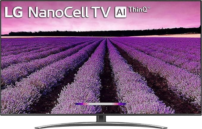 LG 123 cm (49 inches) 4K UHD Smart Nano-cell TV 49SM8100PTA (Ceramic Black) (2019 Model) Smart Televisions