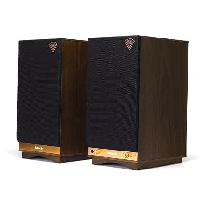 Klipsch The Sixes Powered Monitor – Walnut Veneer (Pair)