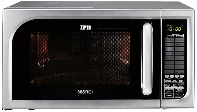 IFB 38 L Convection Microwave Oven (38SRC1, Metallic Silver) Microwave Ovens