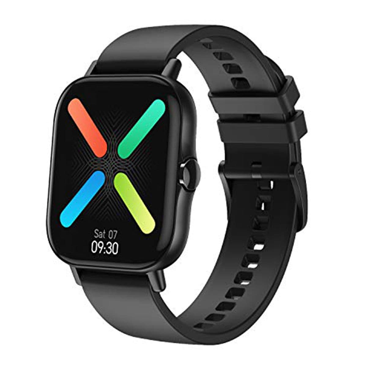 bFIT Alpha Smart Bluetooth Calling Watch with 1.8" Color Full Touch Screen, Music Control-ALPHA-BK
