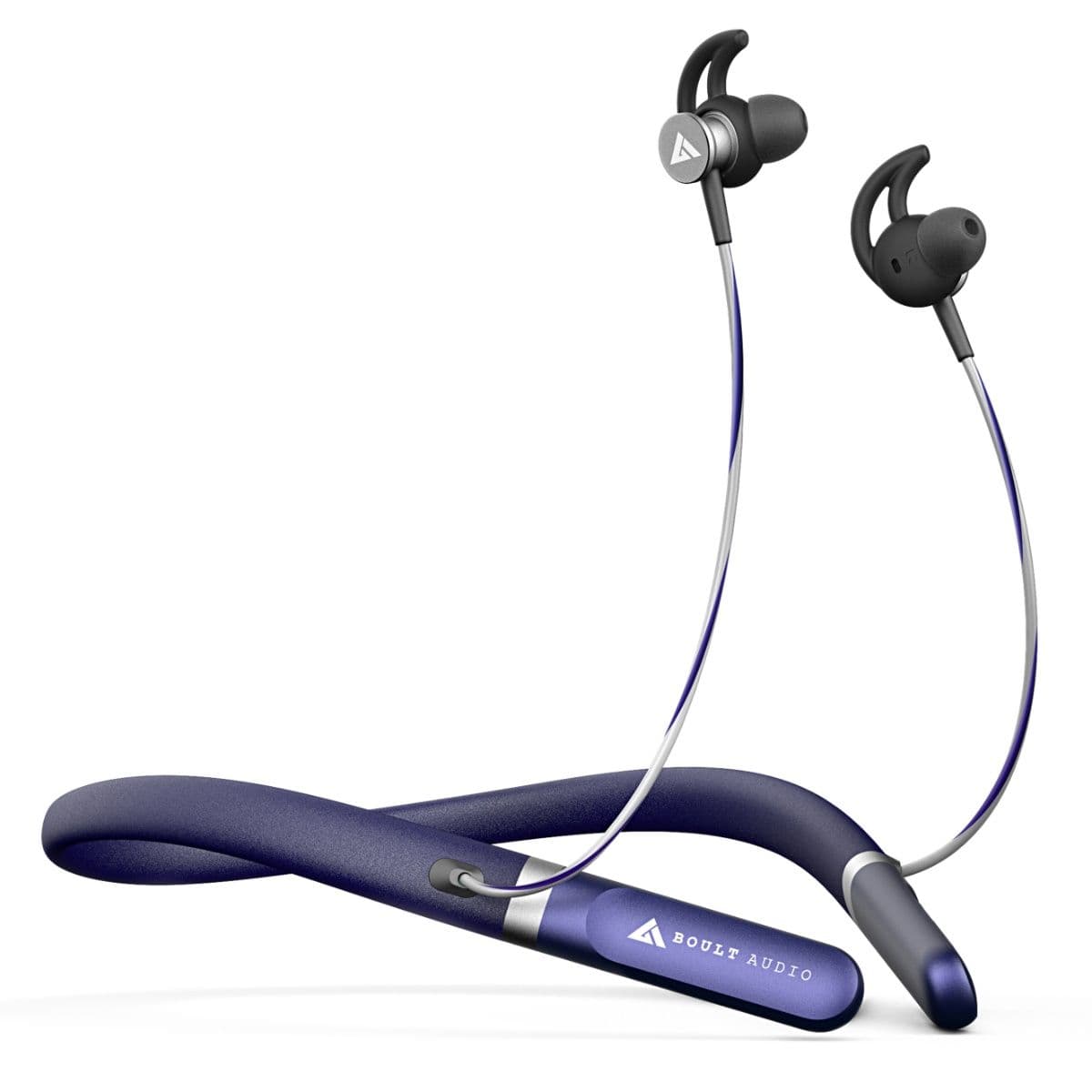 Boult Audio ProBass Fcharge with 40 hrs Playtime, ENC (Blue)