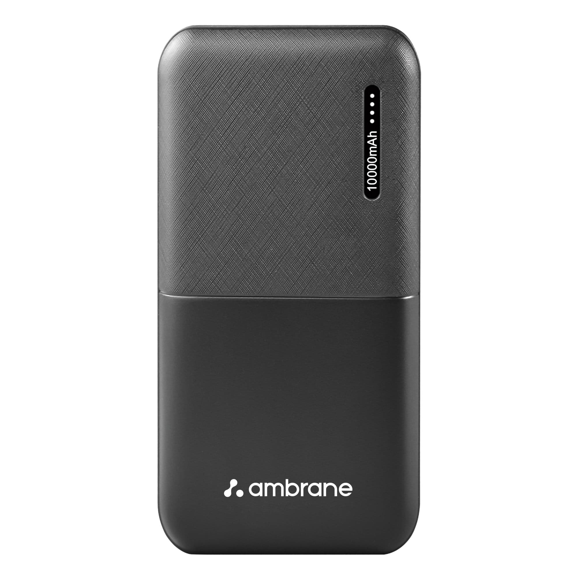 Ambrane Pp-111 10000mah Lithium Polymer Power Bank Black (capsule,10k)
