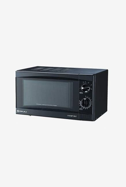 Bajaj 1701MT DLX 17 L Solo Microwave Oven (Black)