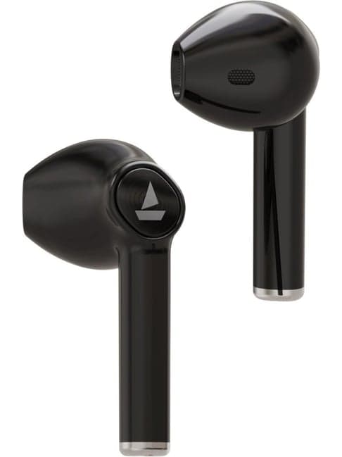 boAt Airdopes 131 T TWS Earbuds with Sleek Design, IWP, Type C Port (Active Black)