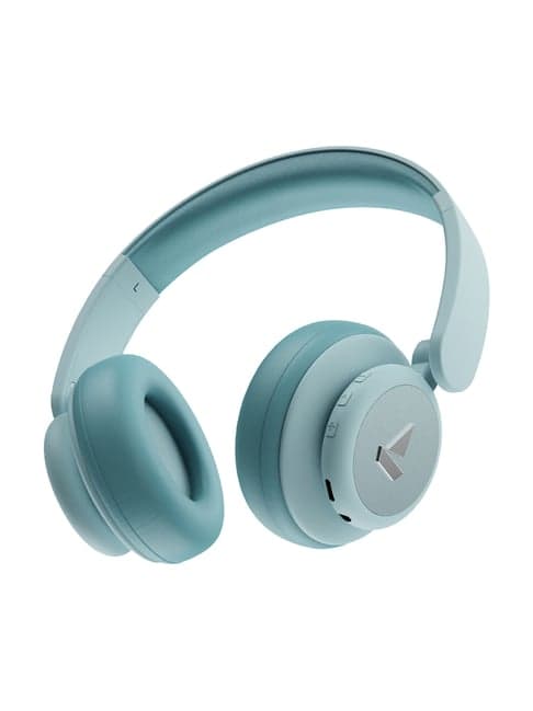 boAt Rockerz 450 Pro T Bluetooth On-Ear Headphone with Mic (Aqua Blue)