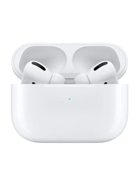 Apple Airpods Pro with Active Noise Cancellation for Immersive Sound Earbuds (White)