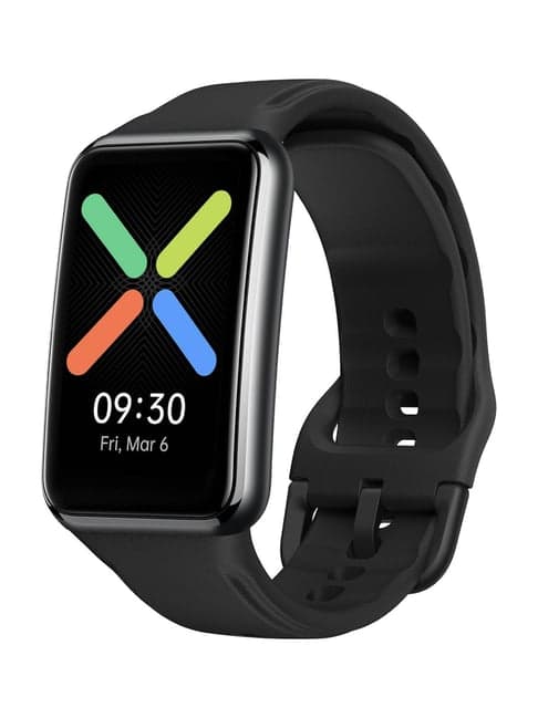 Oppo Watch Free 1.64 AMOLED Display Smartwatch 14 Days Long Battery Life (Black)