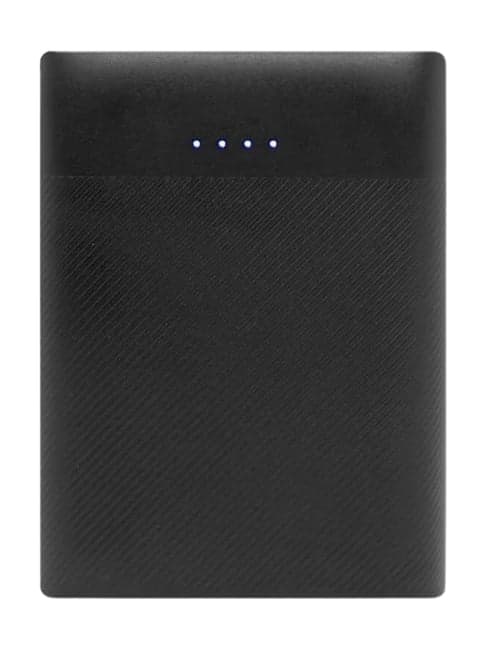 Portronics INDO 10S 10000 mAh Power Bank with Dual Input and Output (Black)