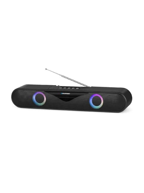 Blaupunkt SBA22 PARTY Bluetooth Soundbar with RGB Lights 20 W (Black, 2.1 Channel)