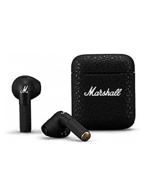 Marshall Minor III Bluetooth Truly Wireless in-Ear Earbuds with Mic (Black)