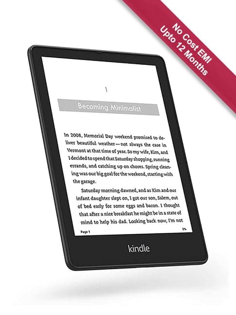 Amazon Kindle Paperwhite Signature Edition (32GB) 6.8inch Display & auto-adjusting light, Black