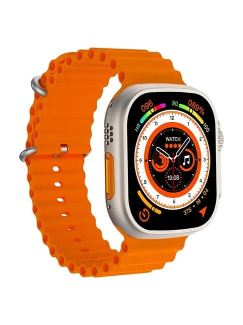 Melbon Wave Astra Bluetooth Calling Smart Watch (Orange)
