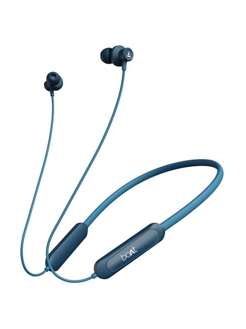 Boat Rockerz Bliss in Ear Wireless Bluetooth Neckband with with ENx Technology, ASAP Charge (Blue)