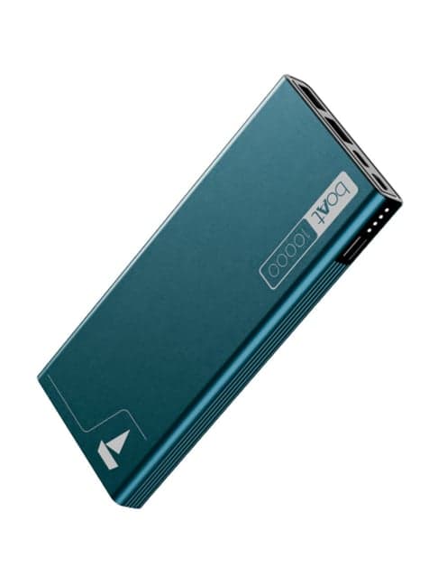 Boat EnergyShroom PB300 10000mAh Powerbank with Smart IC Protection, 22.5W fast charging (Blue)