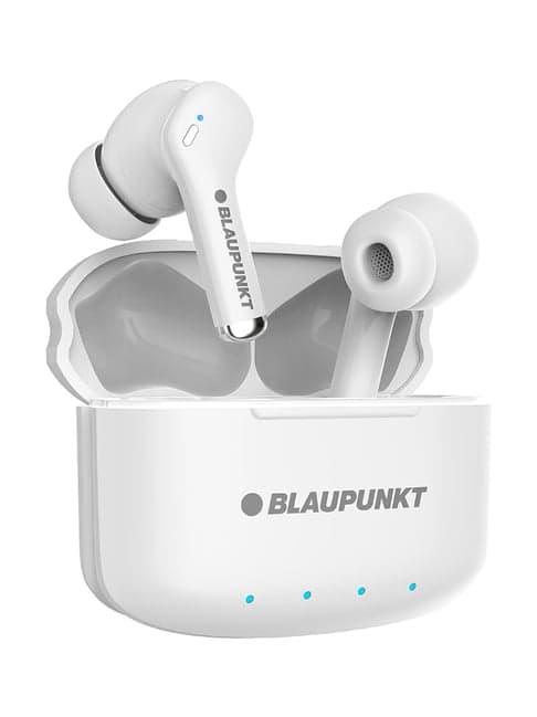 Blaupunkt BTW100 Xtreme In Ear BT Earbuds with 99H Playtime & Turbovolt Charging (White, Wireless)