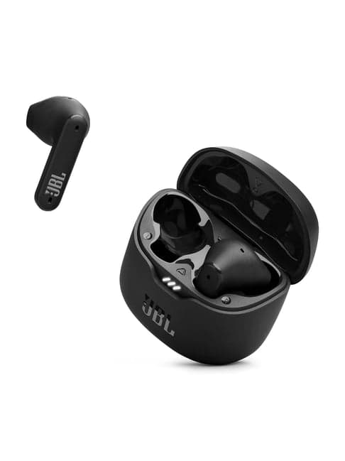 JBL Tune Flex In Ear Bluetooth Wireless Earbuds with ANC & 32H Playtime (Black, True Wireless)